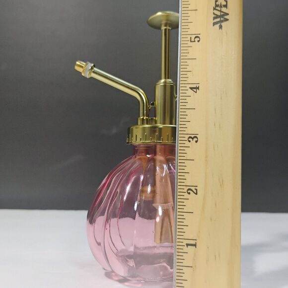 Plant Watering Pot Spray Glass Bottle Sprayer Kettle Flower Mister Pink & Gold - Picture 9 of 12